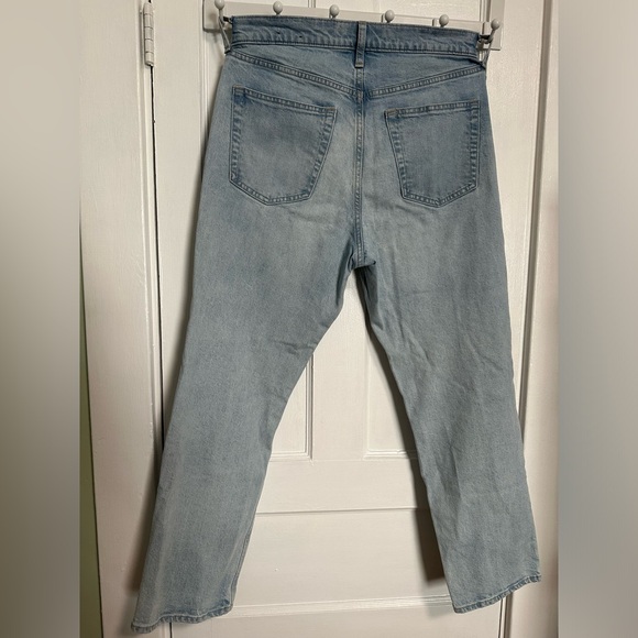 GAP high rise straight jeans size 12/31" - Picture 3 of 3
